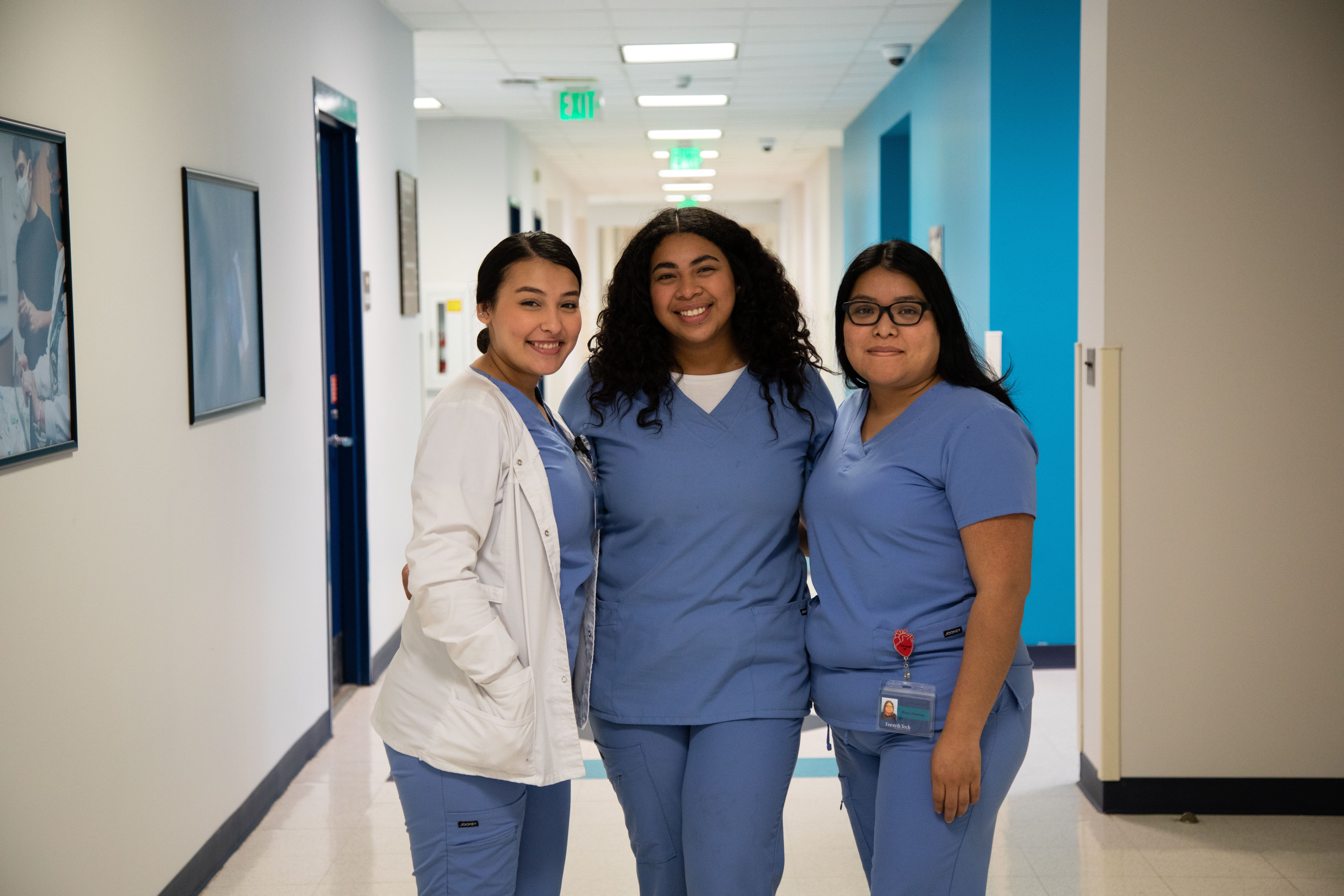 image of three woman working in medical office administration