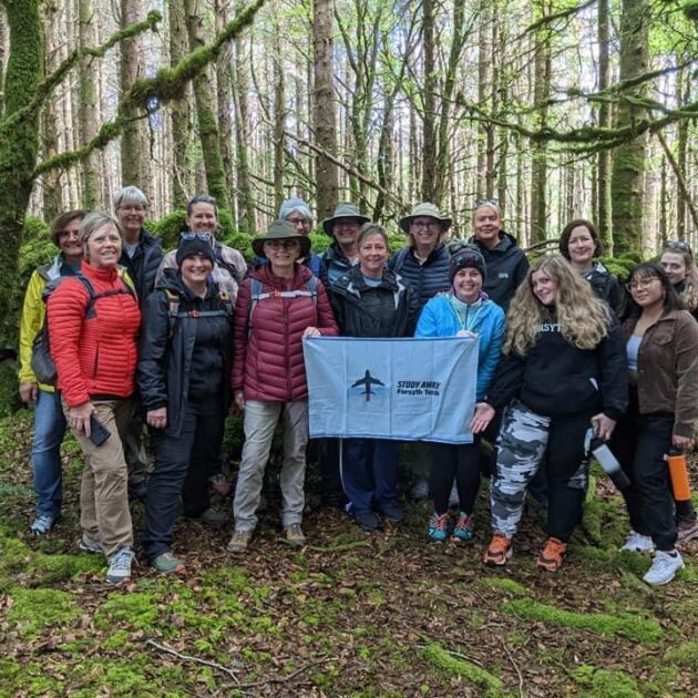 Image of a group of students in the study away program