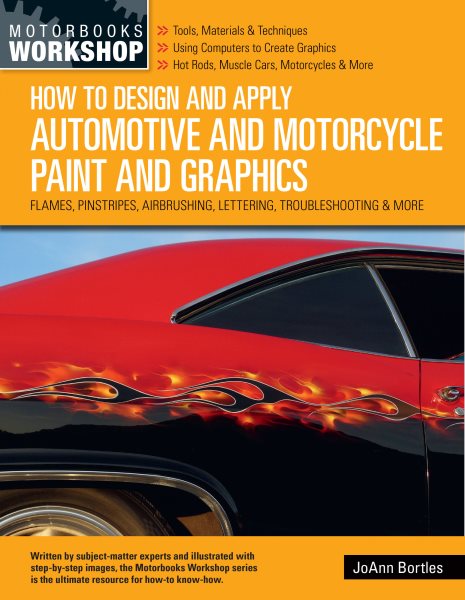 How to design and apply automotive and motorcycle paint and graphics book cover