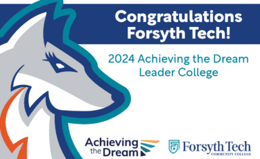 Forsyth Tech Recognized as 1 of 10 Leader Colleges by Achieving the Dream