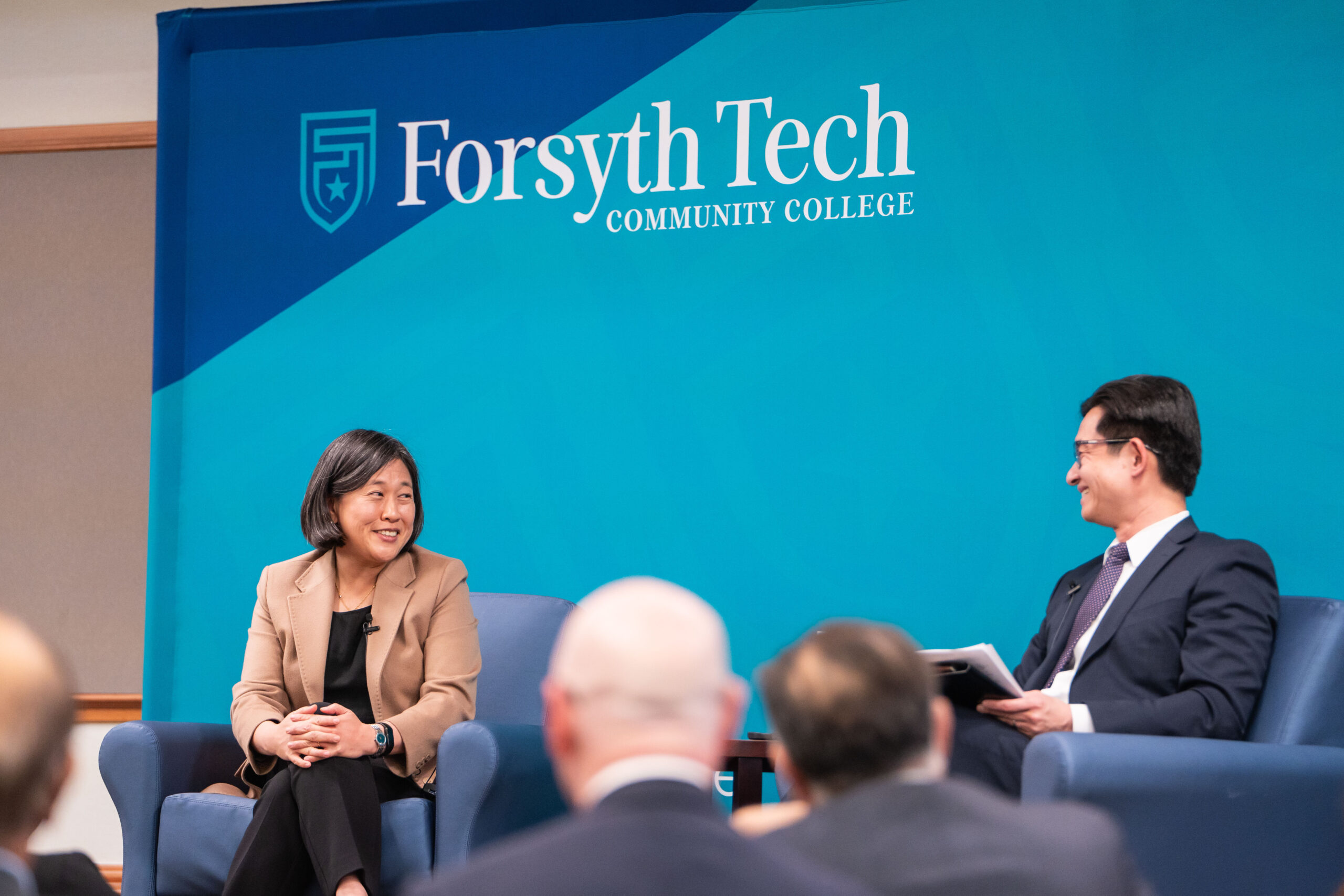 Ambassador Katherine Tai’s Engaging Visit to Forsyth Tech: Bridging the Human Side of Trade Policies