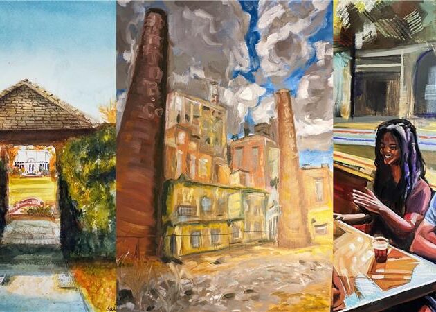 Images of oil paintings