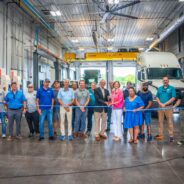Engines roared and ribbons fell: a big day for the Transportation Technology Center