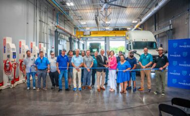 Engines roared and ribbons fell: a big day for the Transportation Technology Center