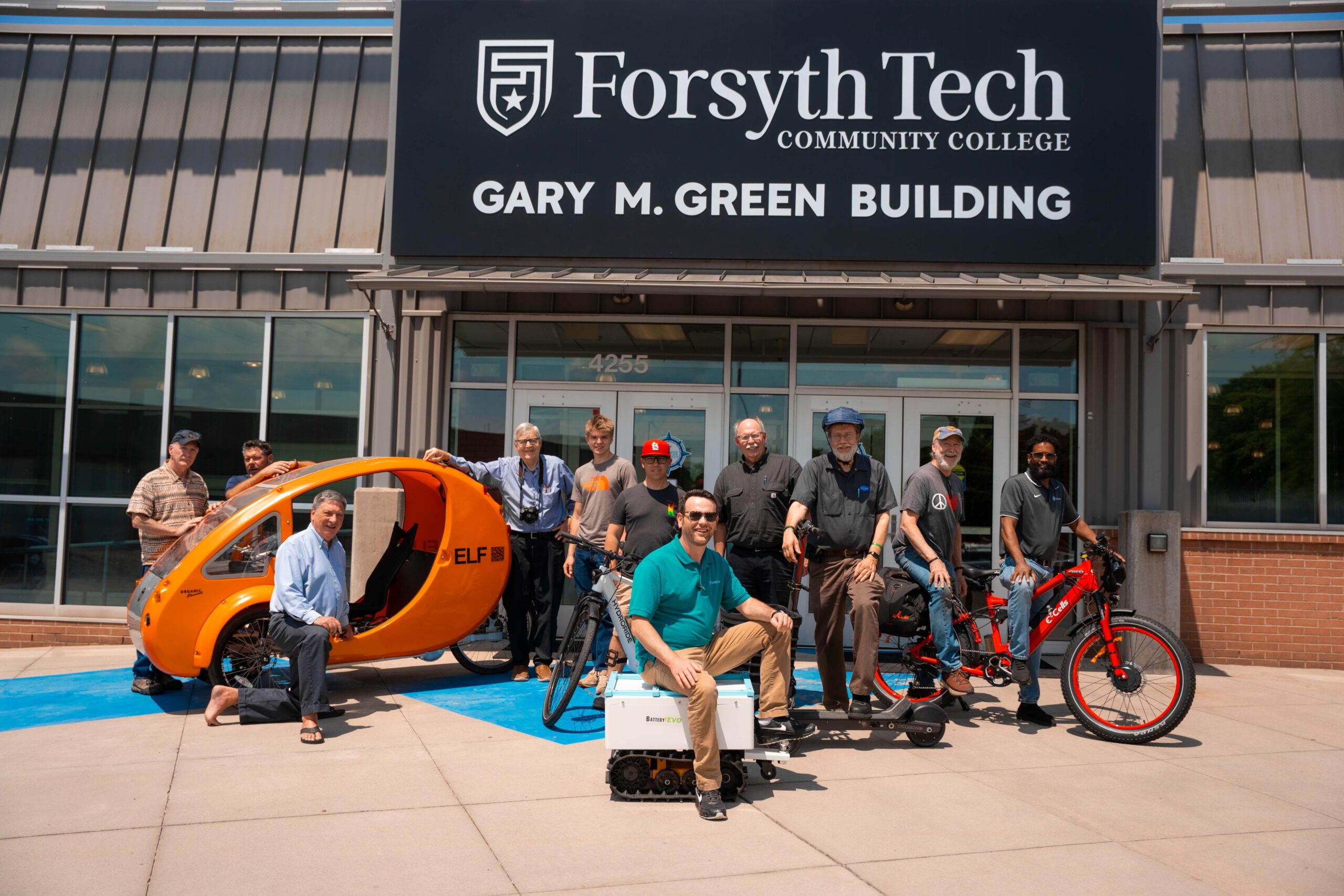 Forsyth Tech hosted global LEVA E-bike technician training and certification