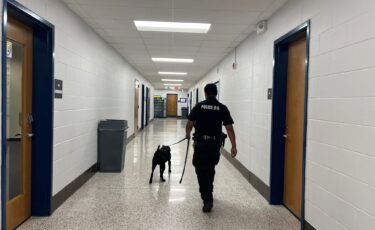 Meet Quan, Forsyth Tech’s first K-9 officer