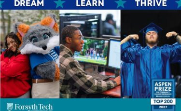 The Aspen Institute Names Forsyth Technical Community College as a Top 200 U.S. Community College Eligible for the 2027 Aspen Prize