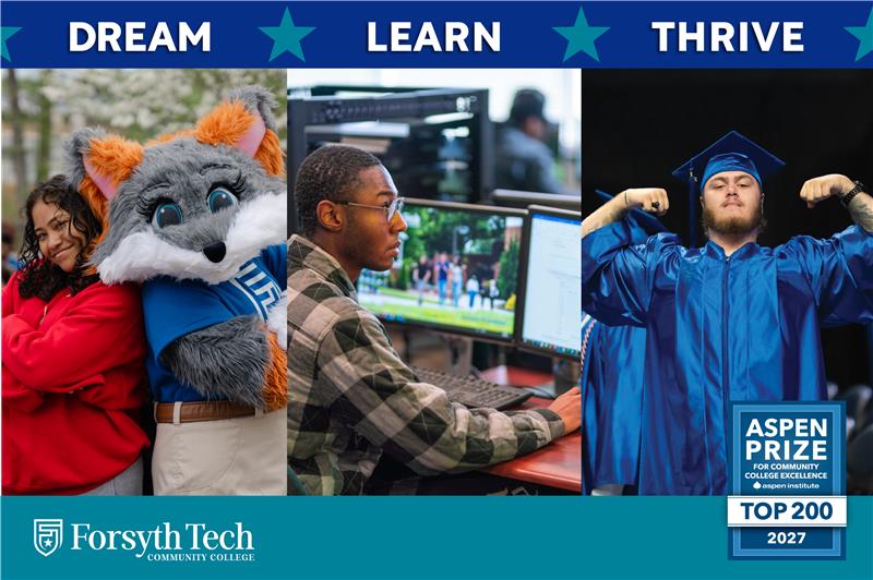 The Aspen Institute Names Forsyth Technical Community College as a Top 200 U.S. Community College Eligible for the 2027 Aspen Prize