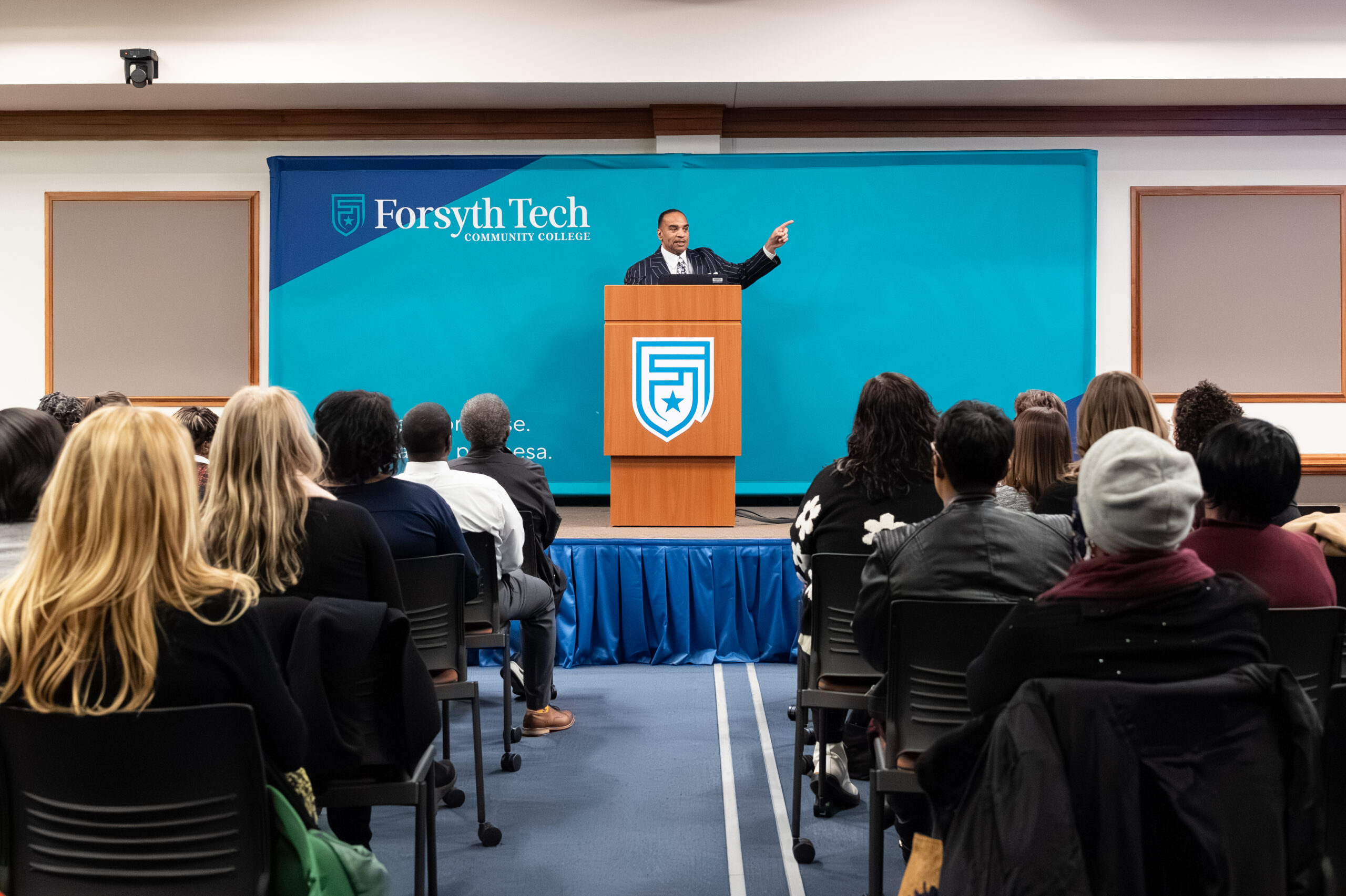 Bishop Sir Walter Lee Mack, Jr. Reflects on Dr. King’s Voice in Today’s World at Forsyth Tech Celebration