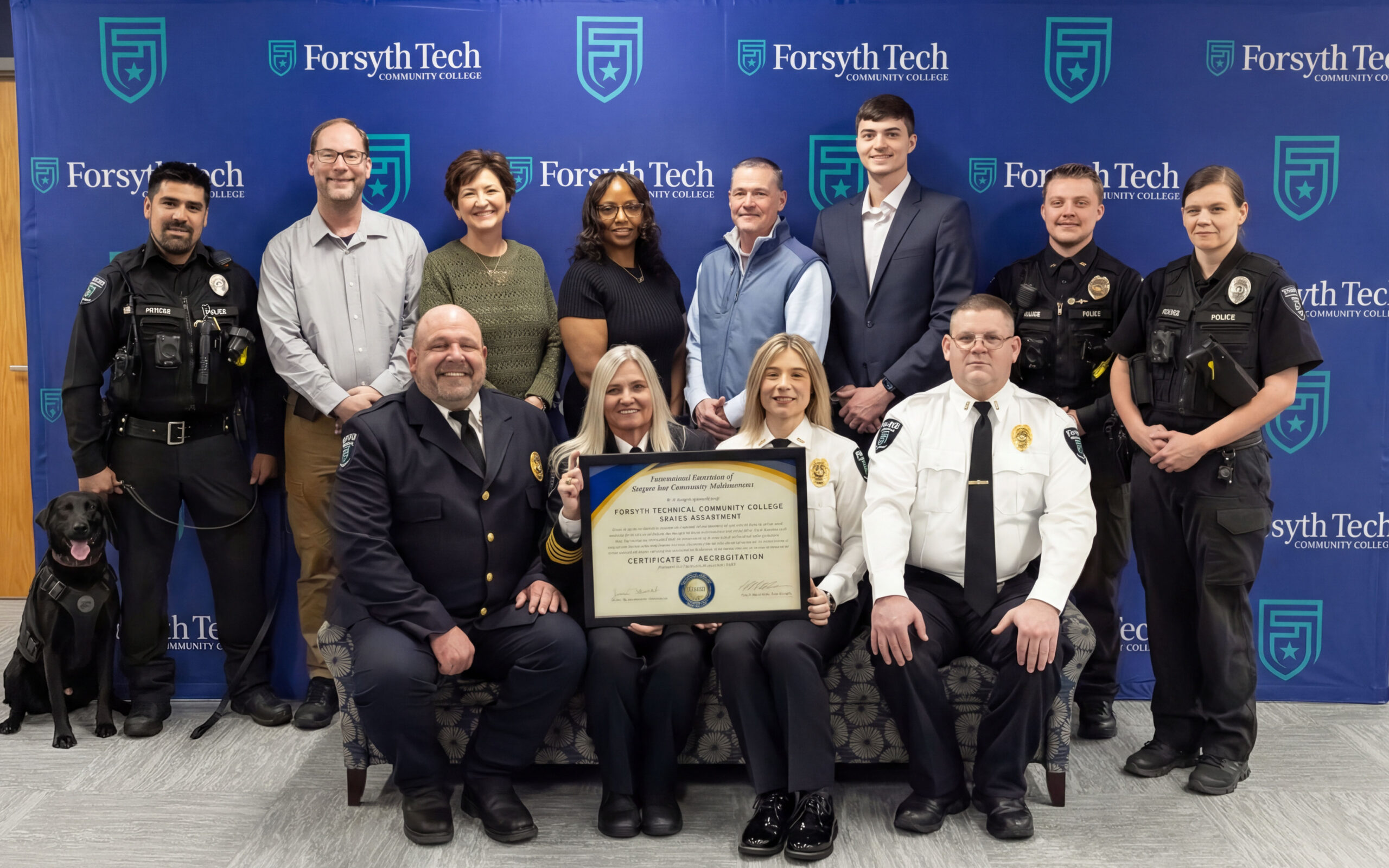 Forsyth Tech Campus Police Earn National IACLEA Accreditation