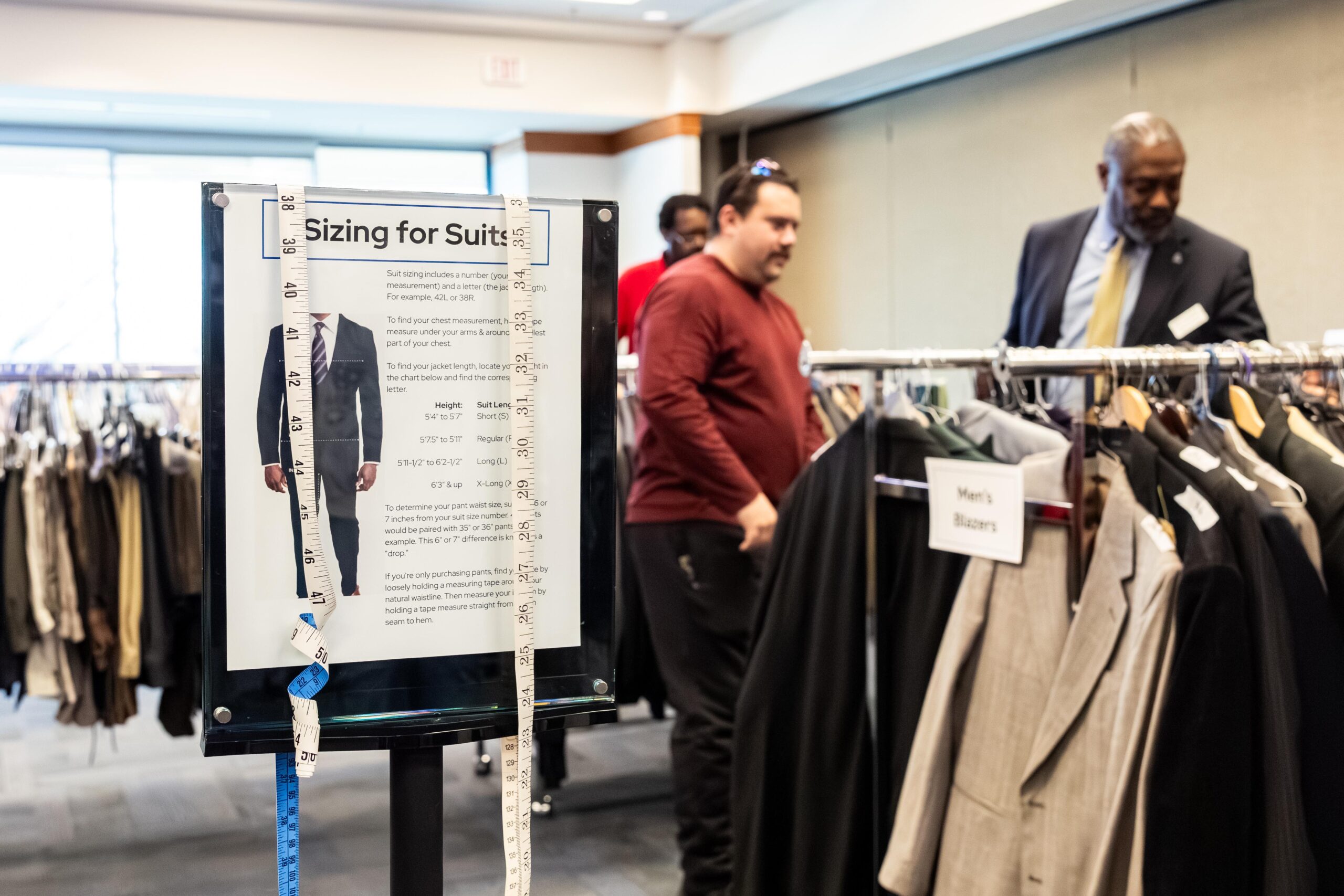 Forsyth Tech Career Wear Fair: Helping Students Dress for Success