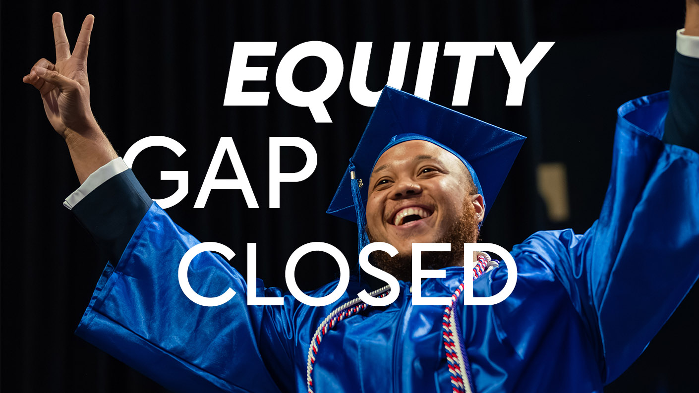 Forsyth Tech — equity gap virtually closed